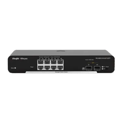8-портовый коммутатор Ruijie RG-NBS3100-8GT2SFP L2 гигабитный управляемый