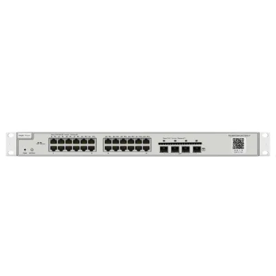 24-портовий PoE комутатор Ruijie RG-NBS3200-24GT4XS-P L2 керований 10G