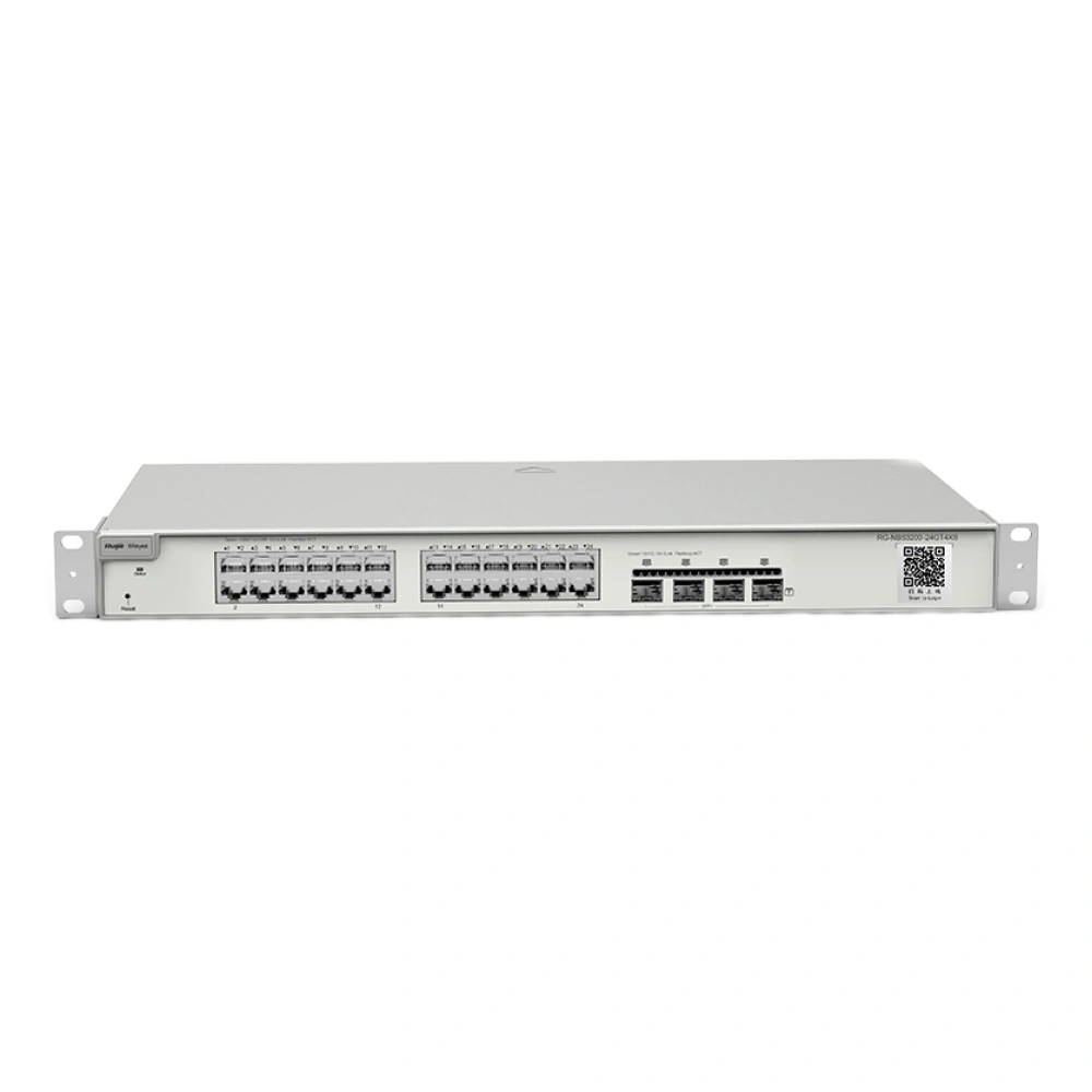 24-портовий L2 керований 10G комутатор Ruijie RG-NBS3200-24GT4XS
