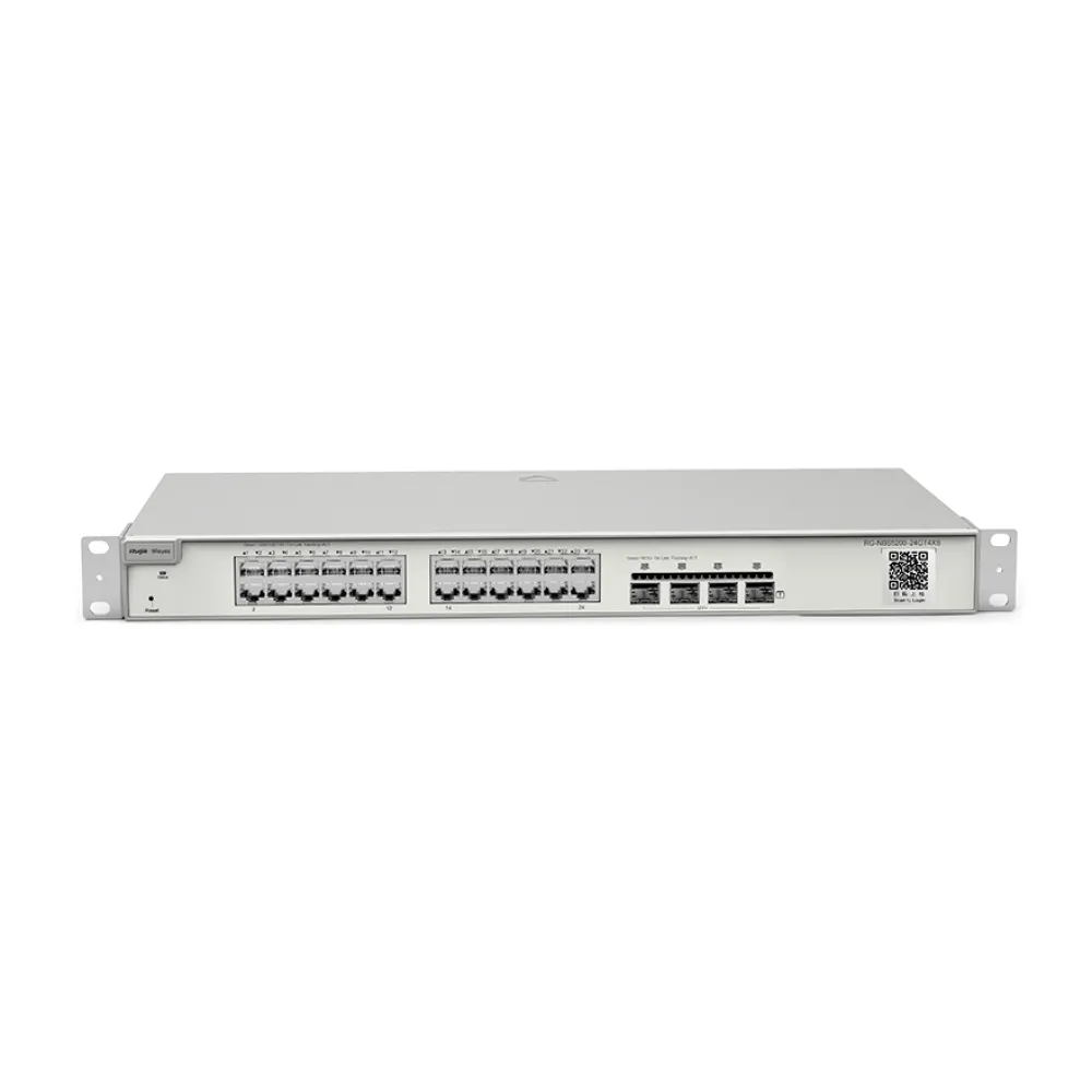 24-портовый коммутатор Ruijie RG-NBS5200-24GT4XS гигабитный L3 управляемый 10G