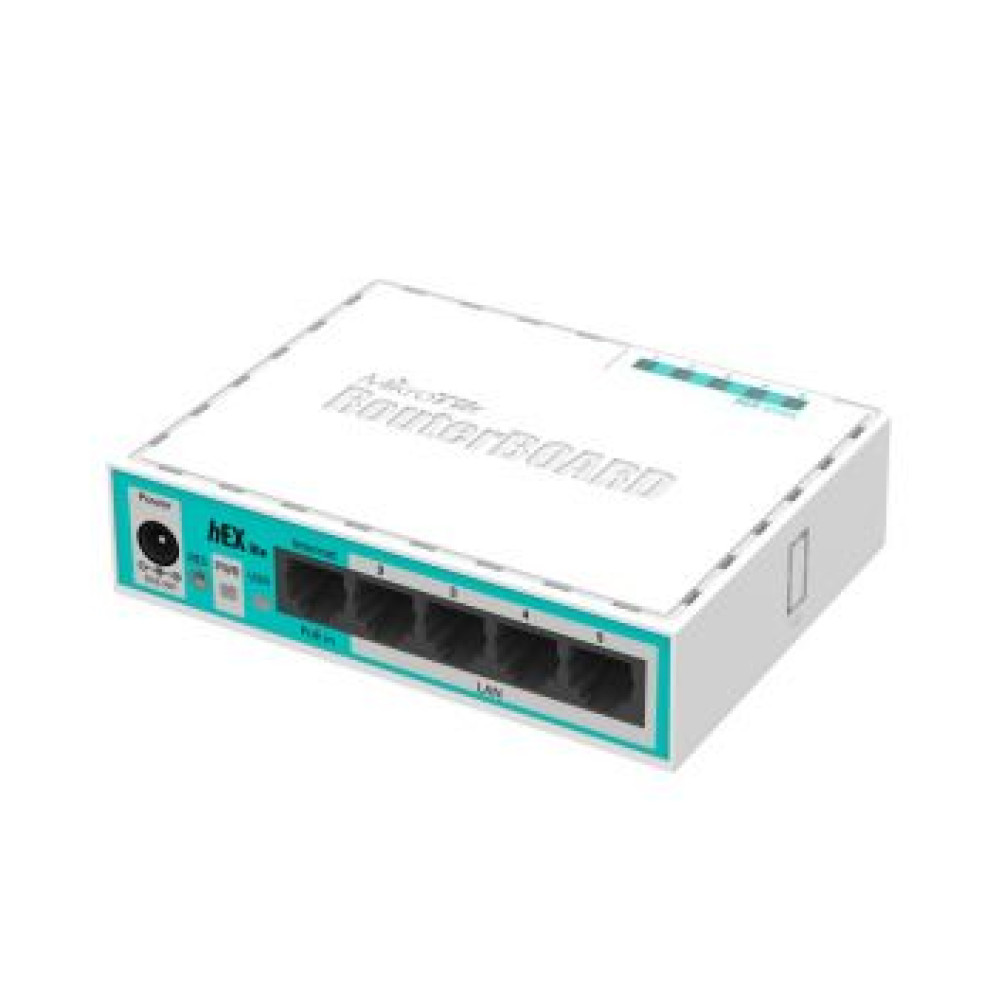 5-портовий маршрутизатор MikroTik HEX lite (RB750r2)