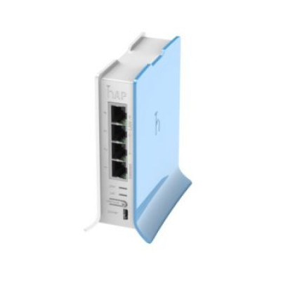 Wi-Fi точка доступу MikroTik hAP liteTC (RB941-2nD-TC) з 4-портами Ethernet