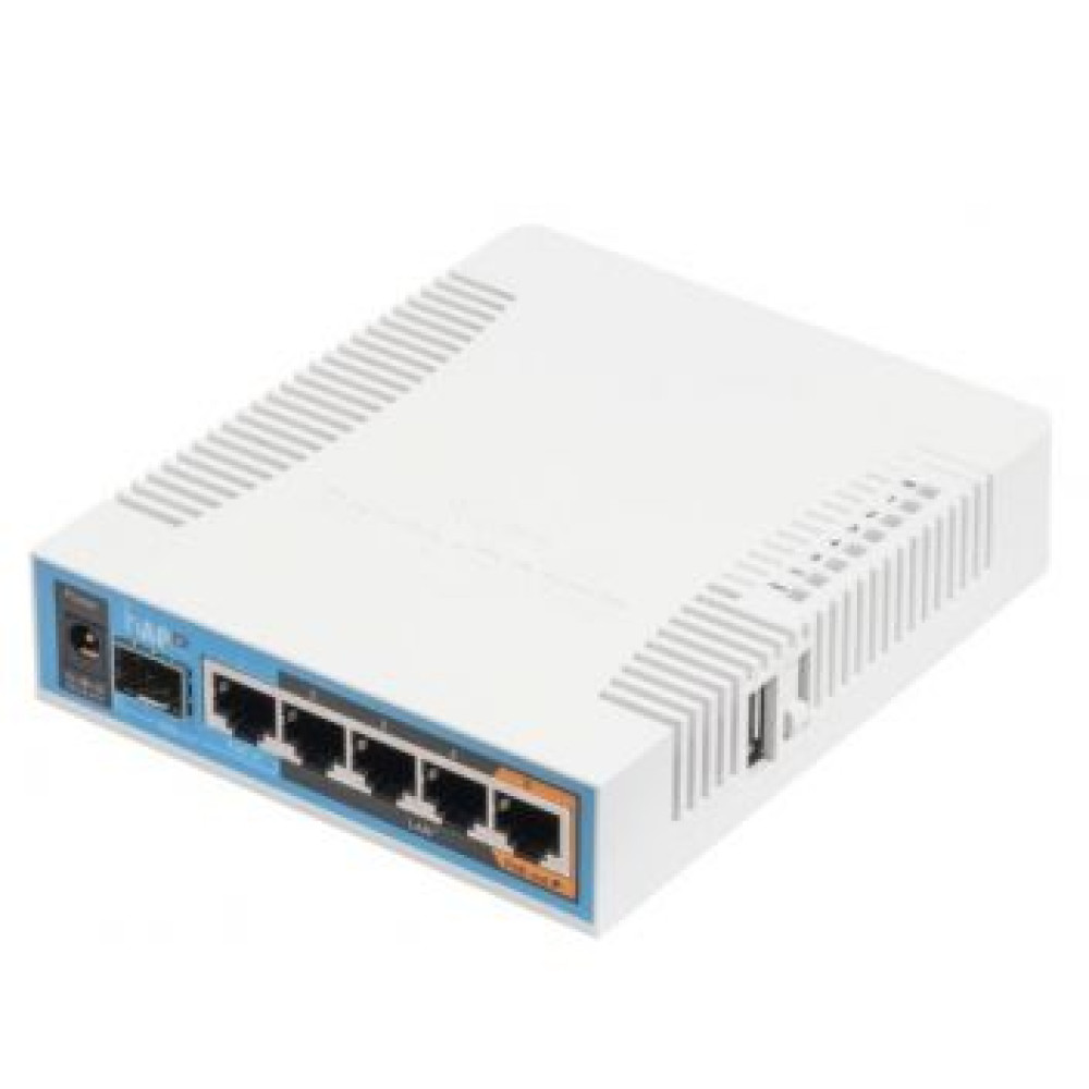 Двохдіапазонна Wi-Fi точка доступу MikroTik hAP ac (RB962UiGS-5HacT2HnT) з 5-портами Ethernet