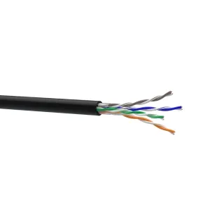 Мідь зовнішній ЗЗКМ Кабель Cat. 5e U/UTP 4x2x24 AWG PE (К)(70910031) бухта 500м.