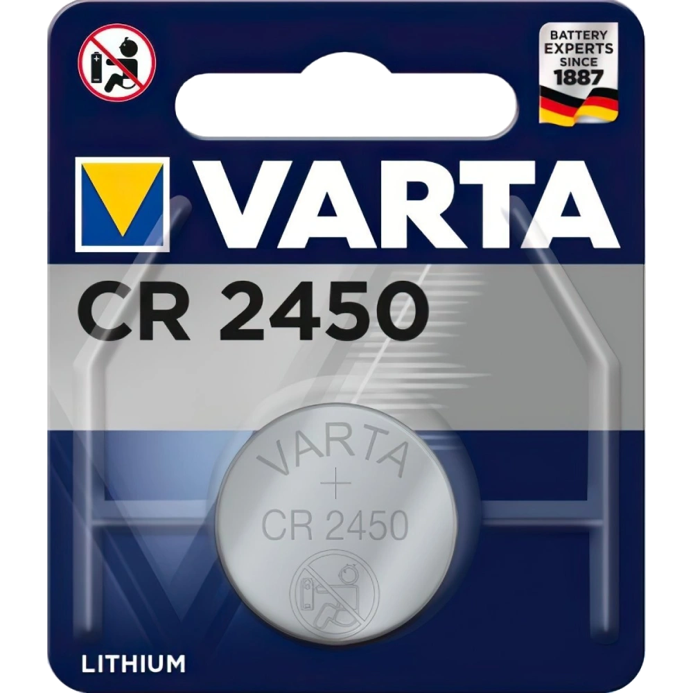 Батарейка VARTA CR 2450 BLI 1 LITHIUM