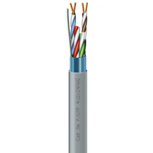 Звита пара ЗЗКМ (FTP мідь внут) Cat. 5e F/UTP 4х2х24 AWG (7091000) бухта 305м