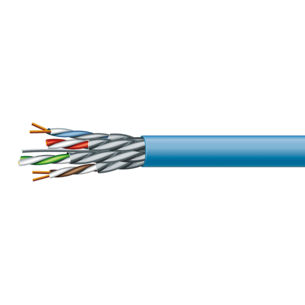 Звита пара ЗЗКМ Cat. 6 A U/FTP LSZH 4х2х23 AWG (к) бухта 500м.
