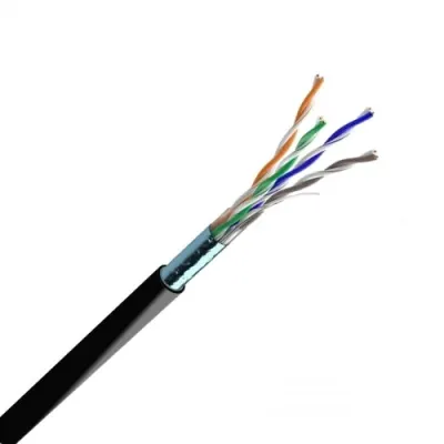 Витая пара ЗЗКМ (FTP медь уличный) Cat. 5e F/UTP PE 4х2х24 AWG (72567) бухта 305м