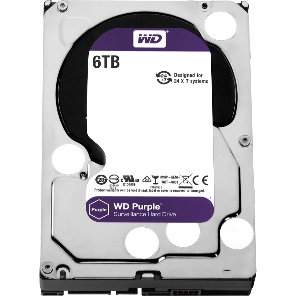 Жесткий диск 6 TБ Western Digital WD63PURU-78