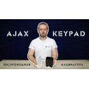 Бездротова сенсорна клавіатура Ajax KeyPad Jeweller black (38248.12.BL1)