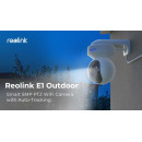 5 Мп поворотна бездротова Wi-Fi IP камера Reolink E1 Outdoor з прожекторами