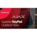 Дротова клавіатура Ajax Superior KeyPad Outdoor Fibra white (117759.285.WH)