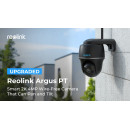 4 Мп Wi-Fi IP-камера Reolink Argus PT с аккумулятором 