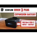 Дополнительная батарея EcoFlow RIVER 3 EB600 Extra Battery