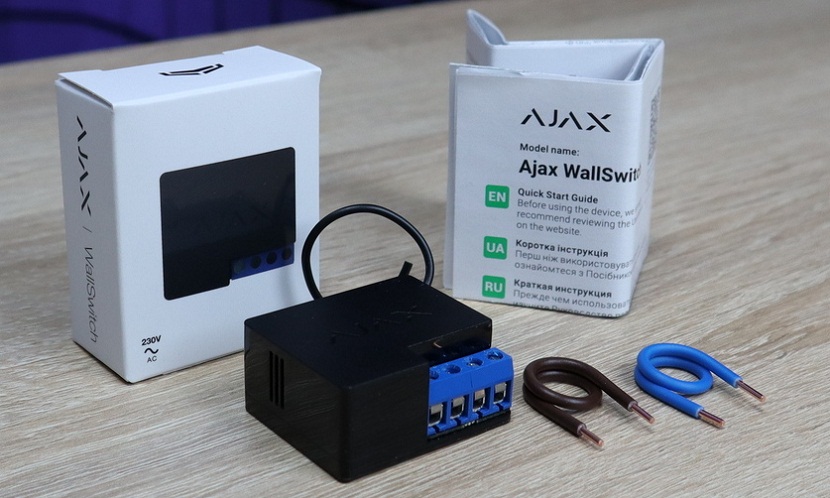 Огляд силового реле Ajax WallSwitch - Зображення 1 - Зображення 2