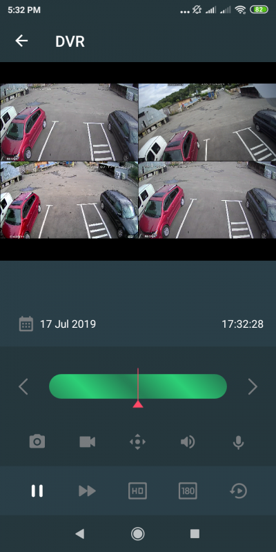 Новое мобильное Android-приложение для видеонаблюдения Partizan